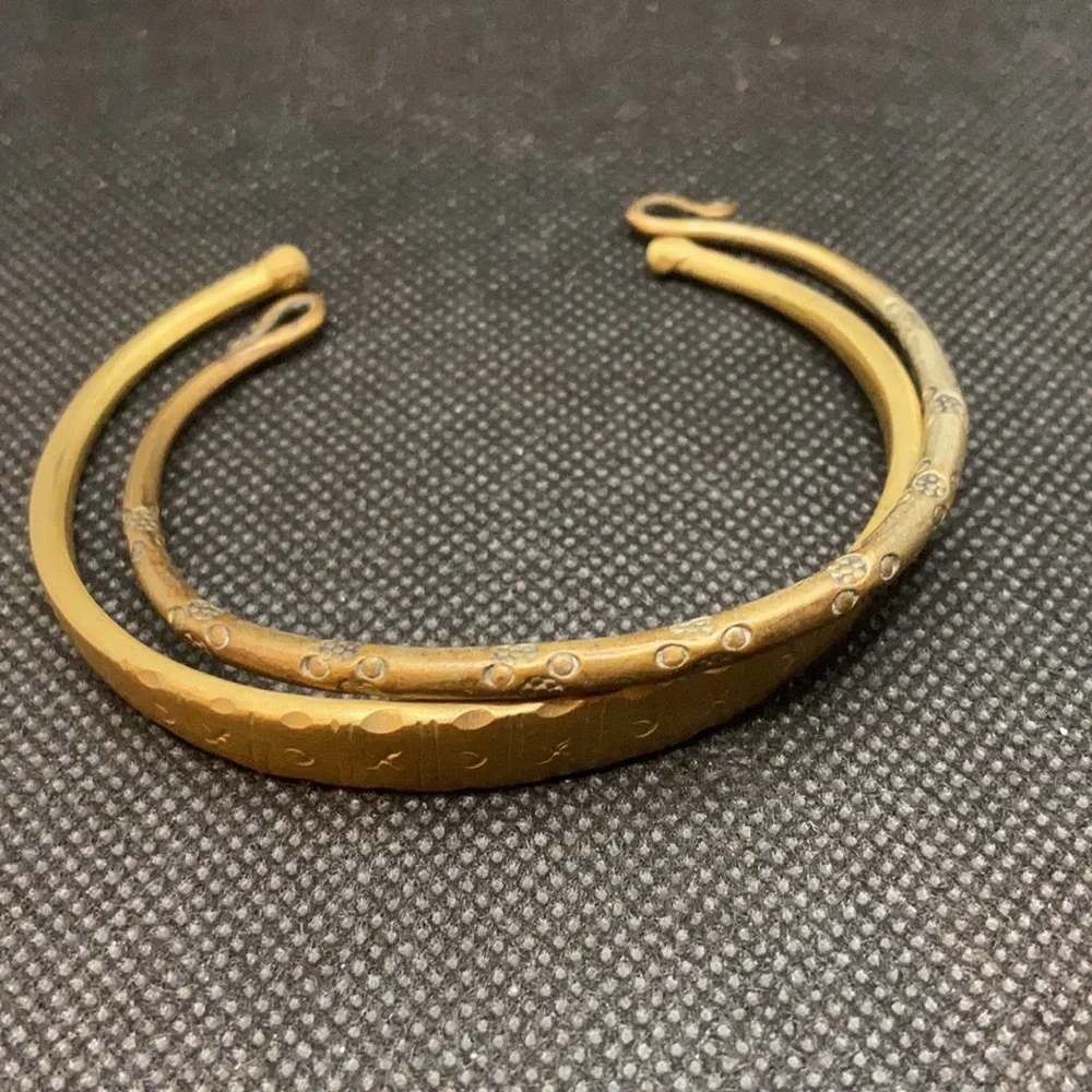 Vintage Boho Bangles 🌸Set of Two🌸 - Picture 2 of 6
